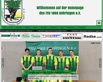 Homepage FSV 1968 Behringen