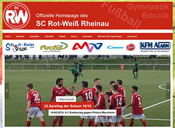 Homepage SC Rot-Weiß Rheinau