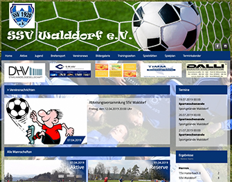 Homepage SSV Walddorf
