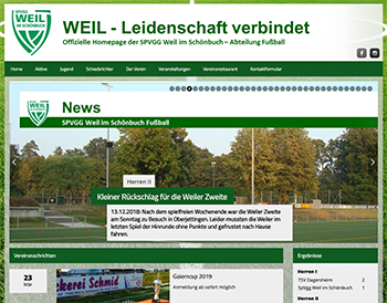 Homepage Spvgg Weil im Schönbuch