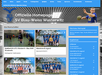 Homepage SV BW Wusterwitz