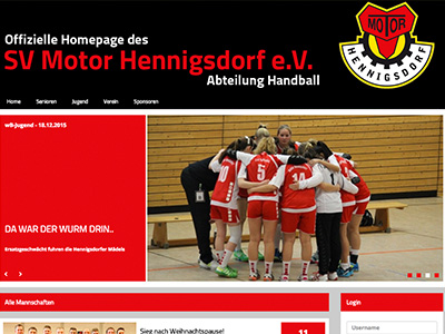 Homepage Motor Hennigsdorf